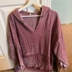 Free people oversized hoodie